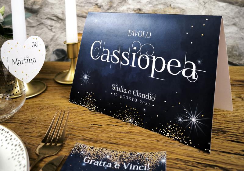 Segnatavolo a Cavaliere - Accessori per matrimonio